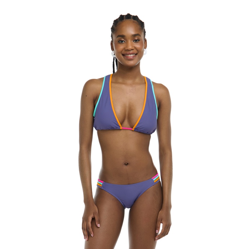 Vibration Milo Deep V Top – Iris