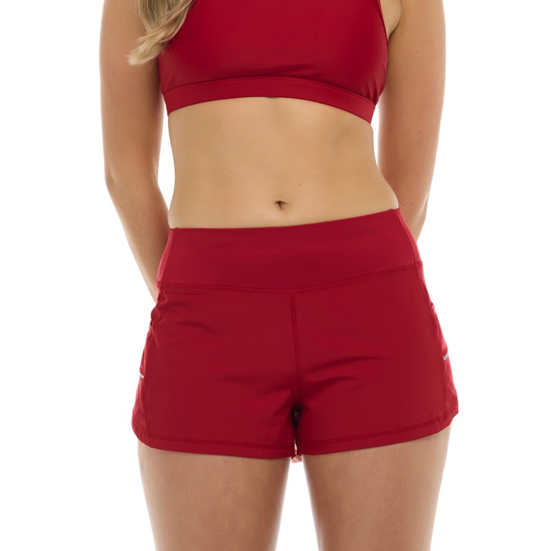 Buck Up Vapor Boardshort – Cranberry