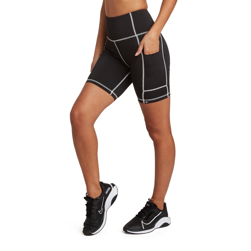 Elevate The Look Biker Short – Black