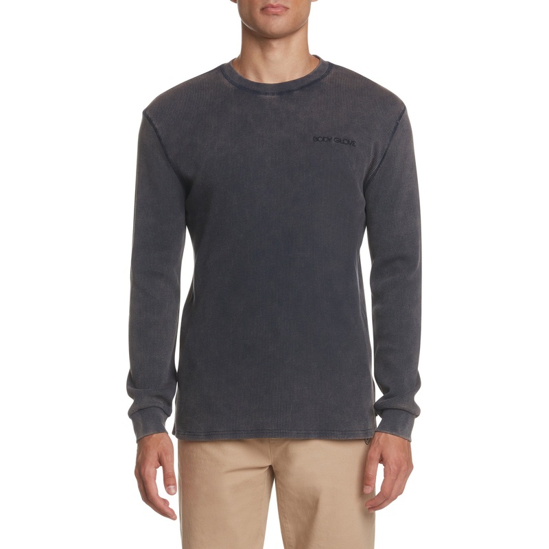 Free Flow Waffle Weave Thermal – Navy