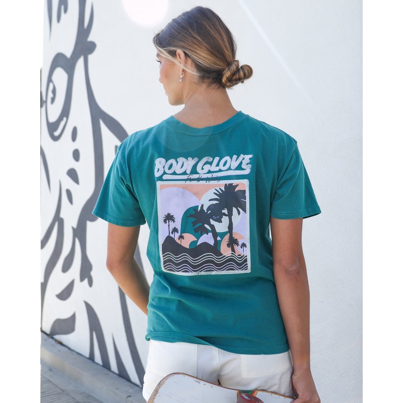 Free The Waves T-Shirt – Jade