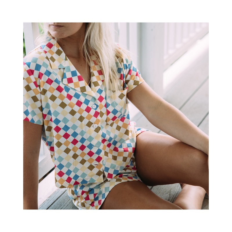 Just Be You Button-Up Shirt – Multi
