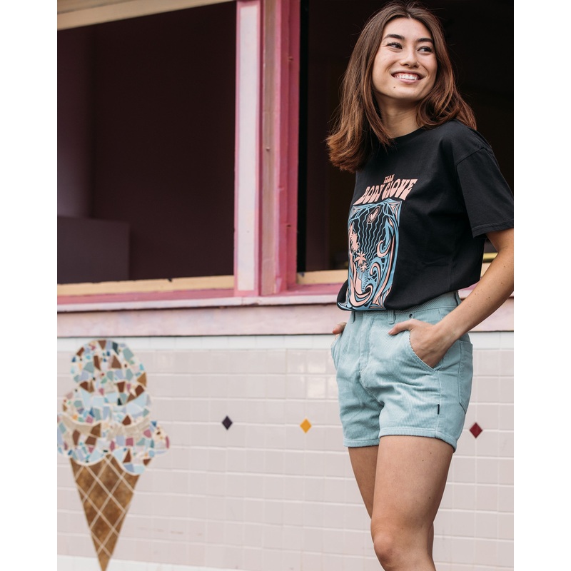 Keep Your Ocean Blue T-Shirt – Black