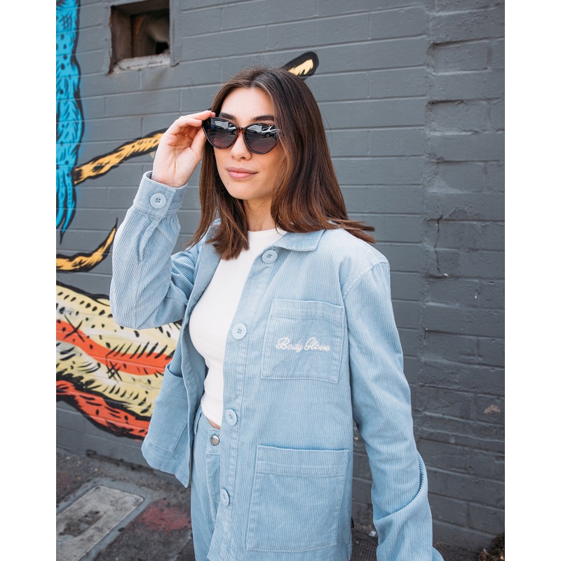 Lost In Time Cord Chore Coat – Cloud