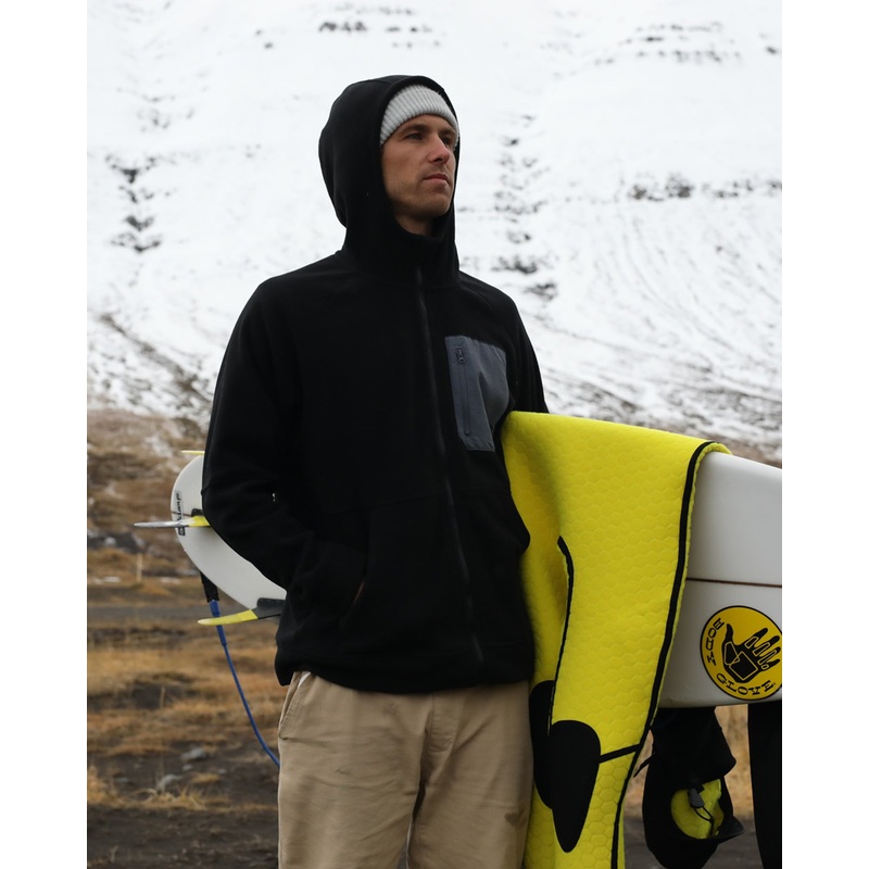 Men’s Dyno Polar Fleece Jacket – Black