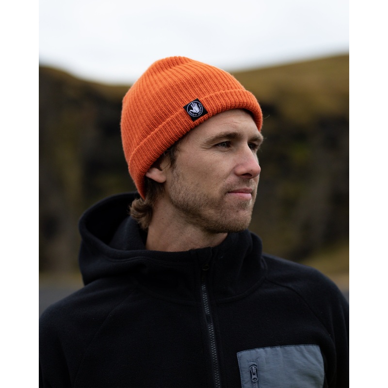Men’s Patrol Acrylic Beanie – Orange