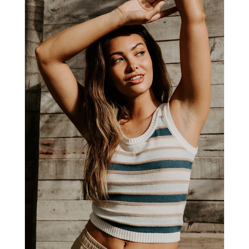 Stripes on Stripes Sweater Tank – Multi