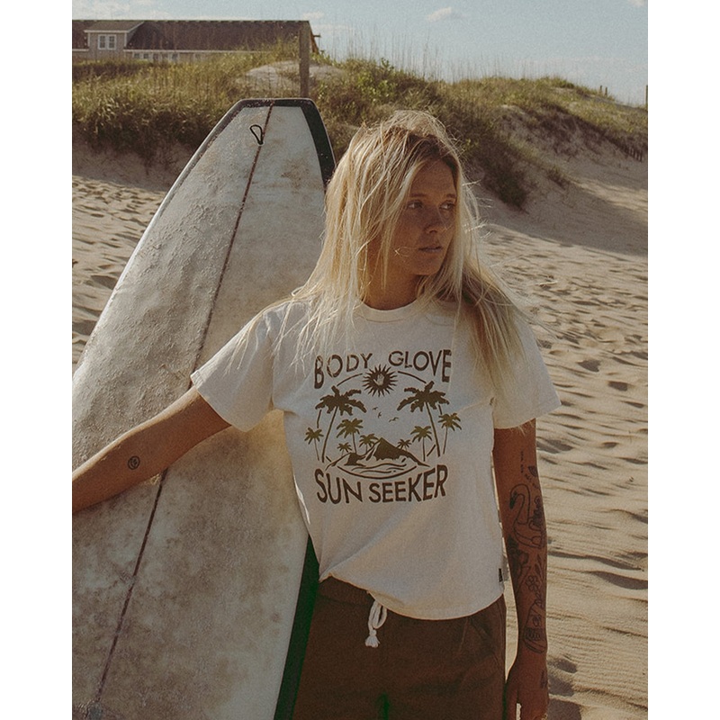 Sun Seeker T-Shirt – Cream