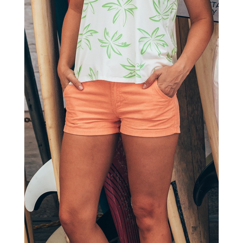 Women’s Muse Courdory Low-Rise Short – Coral Pink
