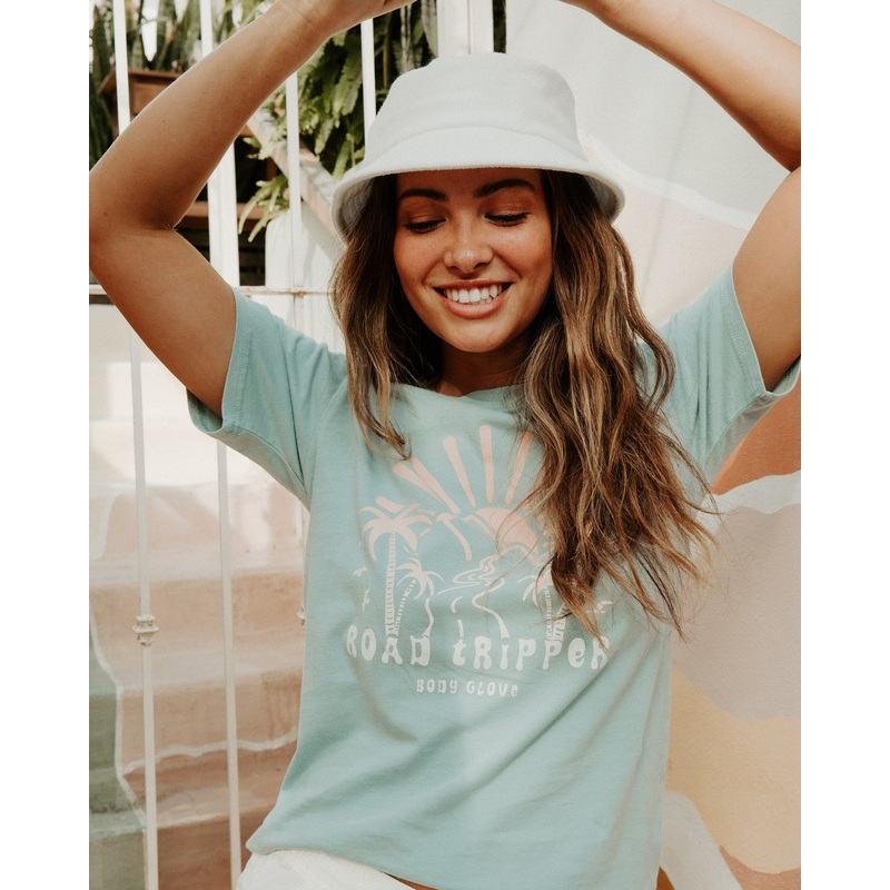 Women’s Road Tripper Tee – Blue Fade