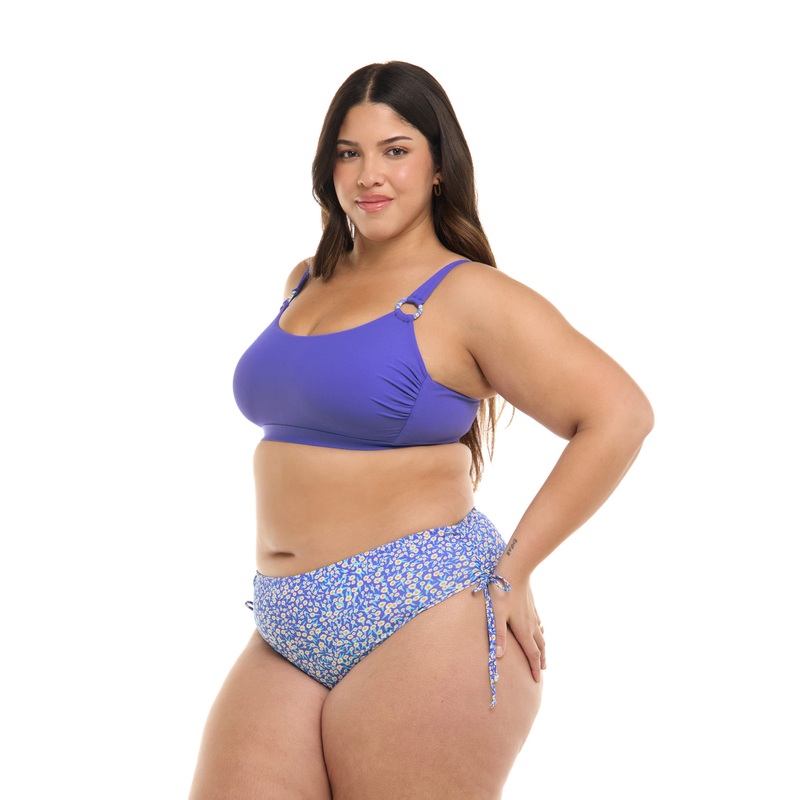Bellium Amore Plus Size Scoop Bikini Top – Clearwater