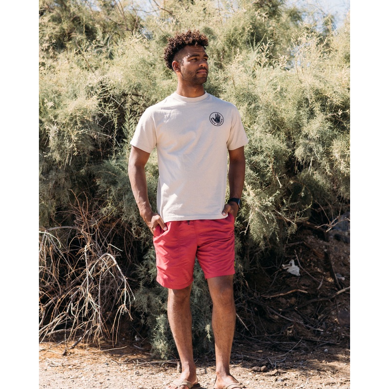 Burnout Trail Shorts – Crimson
