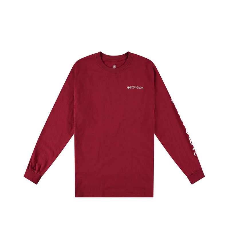 Crimson Long-Sleeved T-Shirt – Crimson