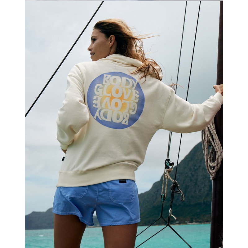 Radiant Relaxed Hoodie – Cream
