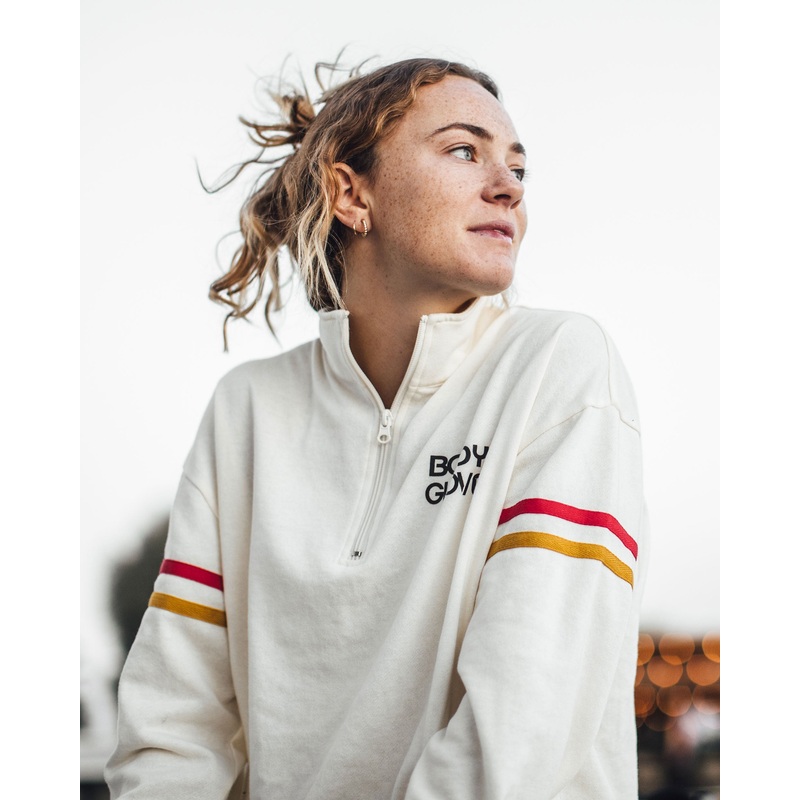 Retro Jogger Fleece – Cream
