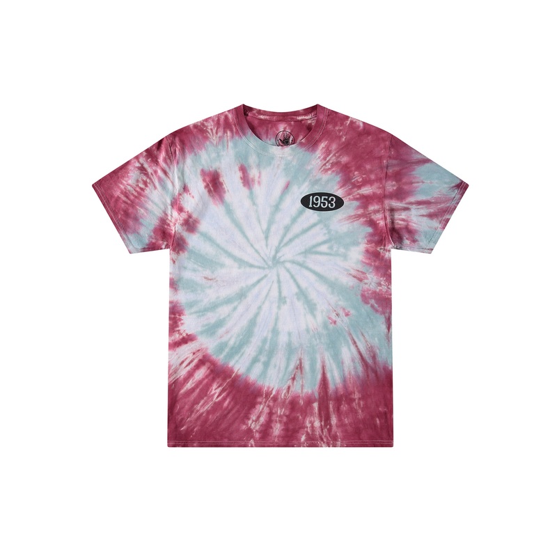 Short-Sleeved Tie-Dyed T-Shirt – Jade