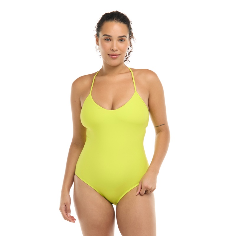 Smoothies Sandbar One-Piece Tank – Key Lime