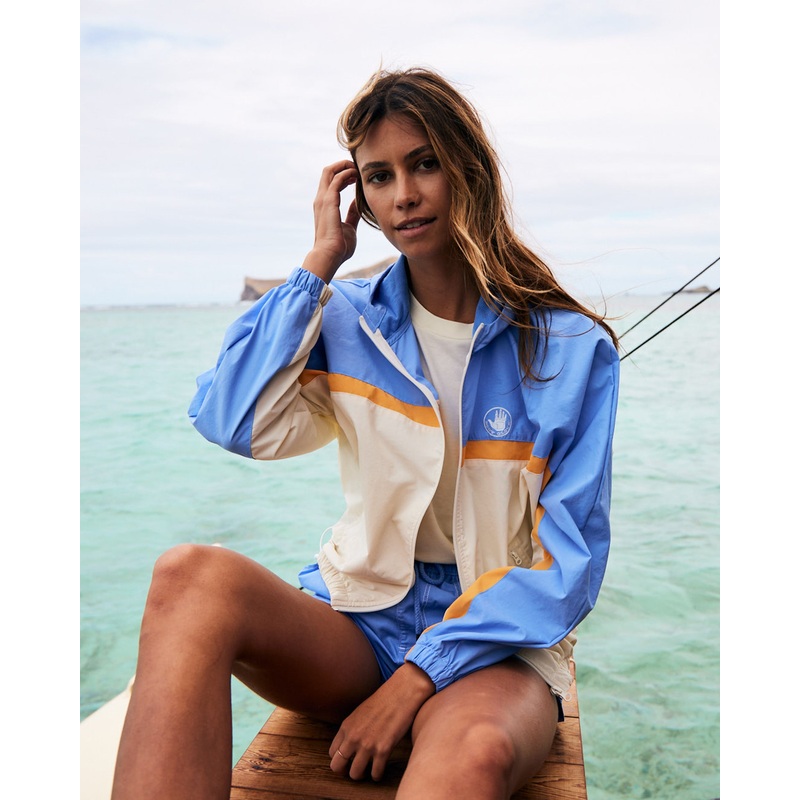 Starlet Windbreaker Jacket – Cream