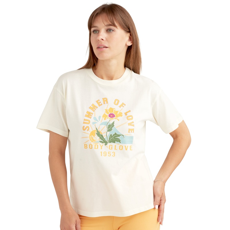 Summer Of Love T-Shirt – Cream