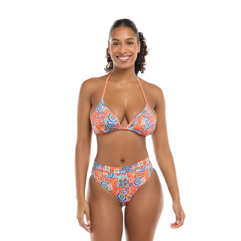 Festive Dita Triangle Bikini Top D – Apricot
