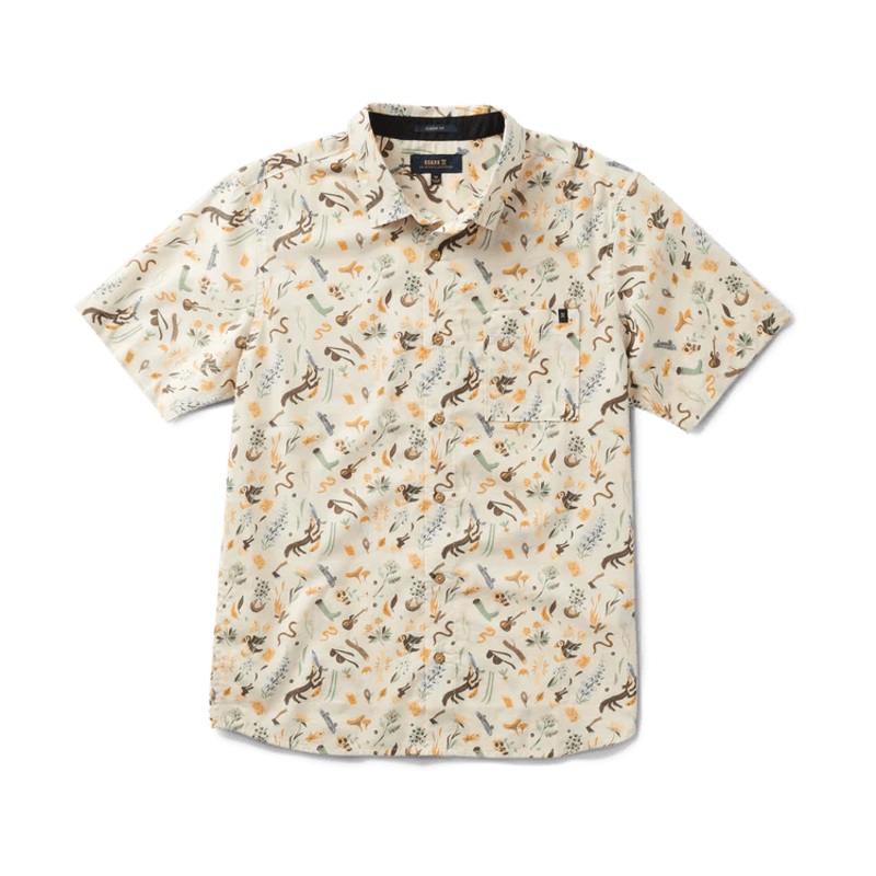 Roark Journey Shortsleeve Woven Shirt – Men’s