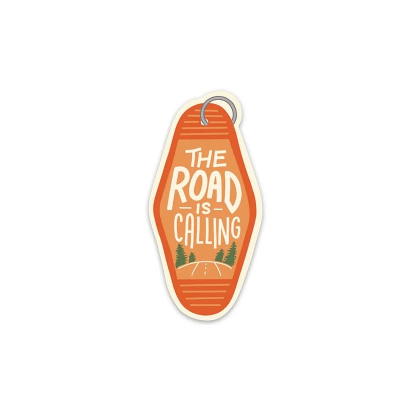 Keep Nature Wild The Road Is Calling Sticker