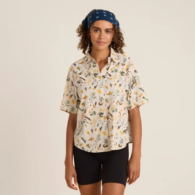 Roark Bless Up Shortsleeve Button Up Shirt – Women’s