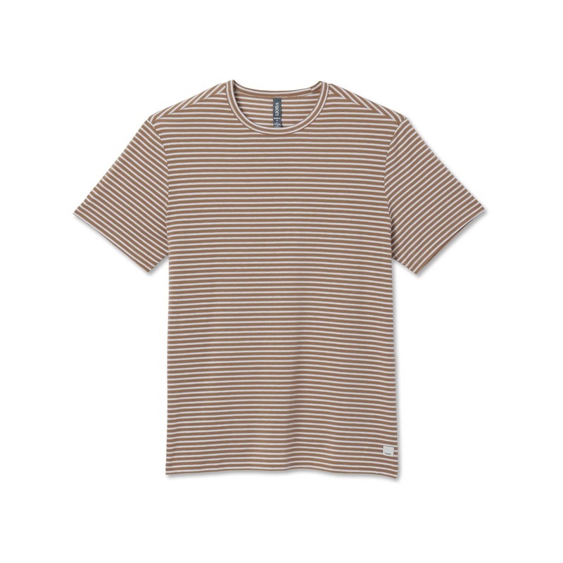 Vuori Shortsleeve Current Stripe Tee – Men’s