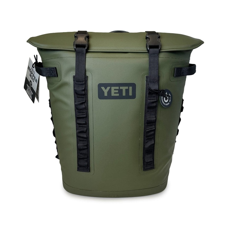 Yeti Hopper M20 Soft Cooler Backpack Olive | Black