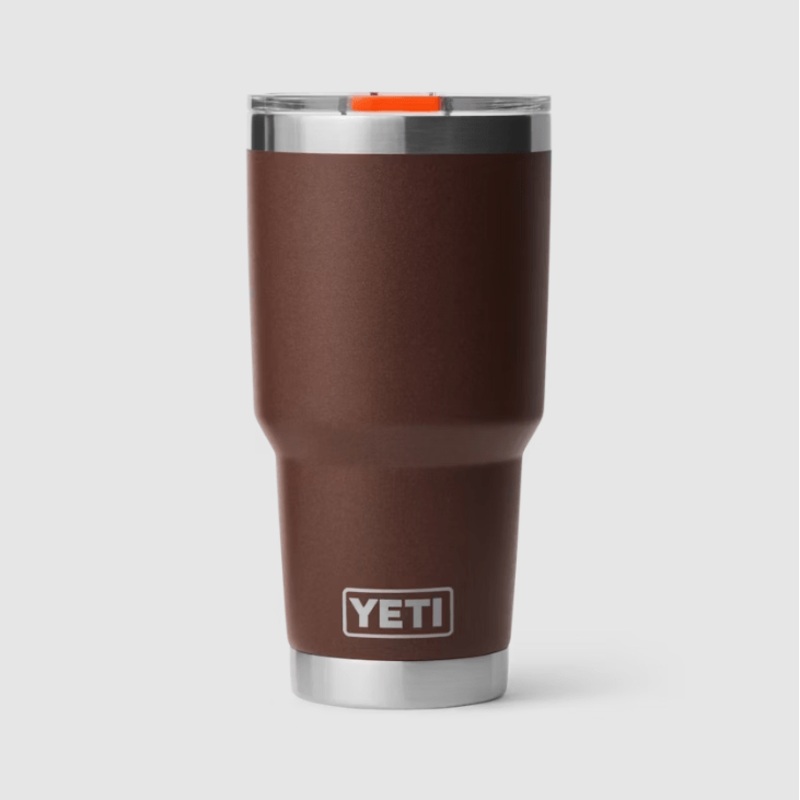 Yeti Rambler 30oz Tumbler with Magslider Lid in Wetlands Brown
