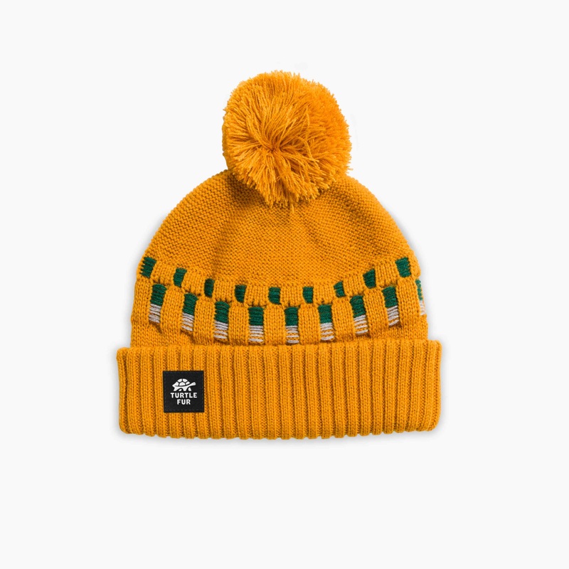 Turtle Fur Noah Pom Beanie – Kids’