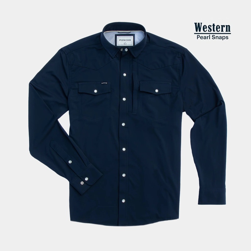 Poncho The Pacifico Western Longsleeve Shirt – Men’s