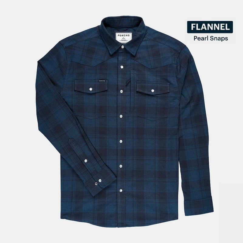 Poncho The Powder River Flannel – Men’s
