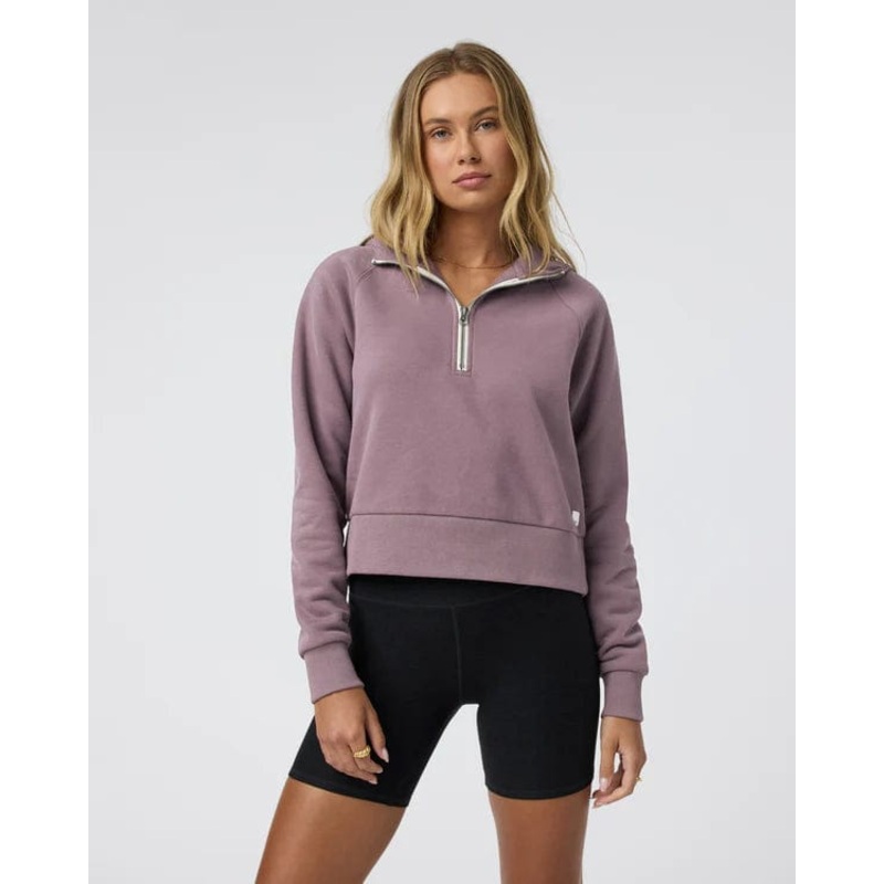 Vuori Restore Half Zip Hoodie – Women’s