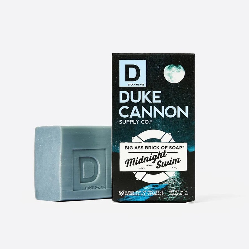 Duke Cannon Big A** Brick of Soap Midnight Swim