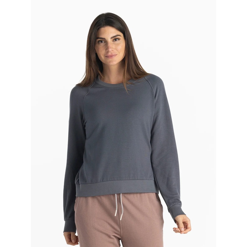 Free Fly Bamboo Lightweight Fleece Crew – Women’s