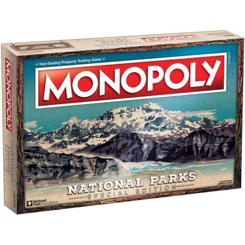 Hasbro National Parks 2 Monopoly Board Game