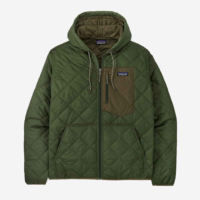 Patagonia Diamond Quilted Bomber Hoody Jacket – Men’s