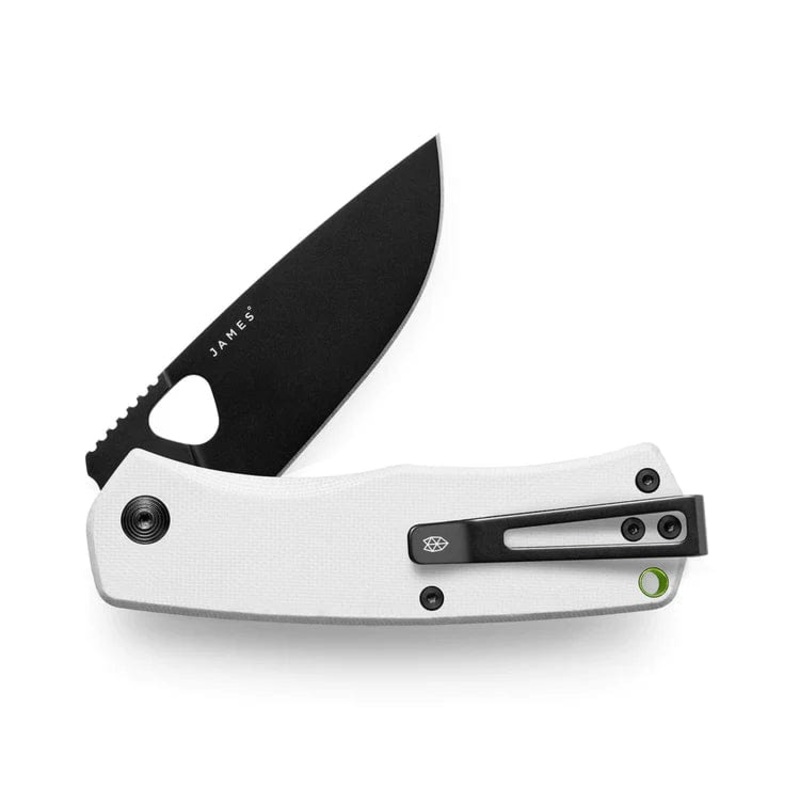 The James Brand | The Folsom in Bone + Black