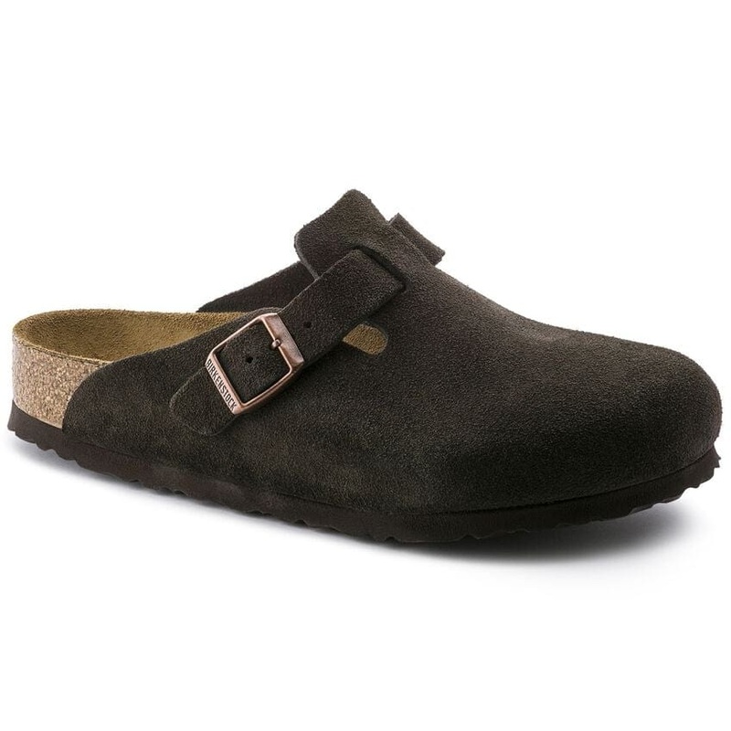 Birkenstock Boston Soft Footbed Suede Leather – Men’s