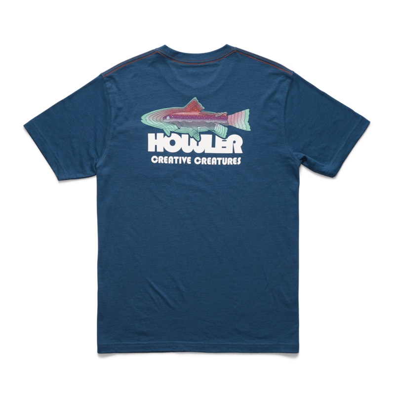 Howler Bros Men’s Pocket T-Shirt – Trucha