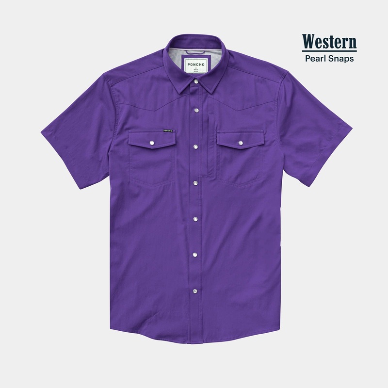 Poncho The Billy Bob Western Shortsleeve – Men’s