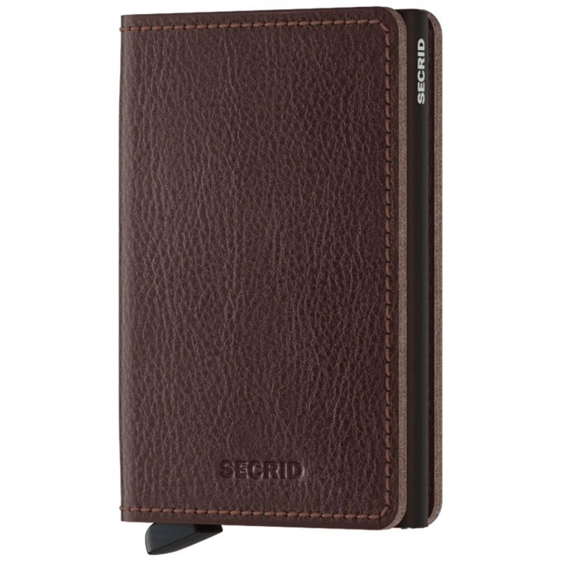 Secrid Vegan Tanned Slim Wallet Espresso
