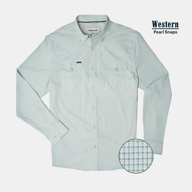 Men’s Poncho The Alpine Long Sleeve Shirt