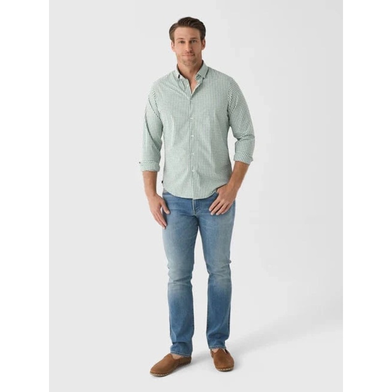 Mizzen + Main Men’s Leeward No Tuck Long Sleeve Dress Shirt