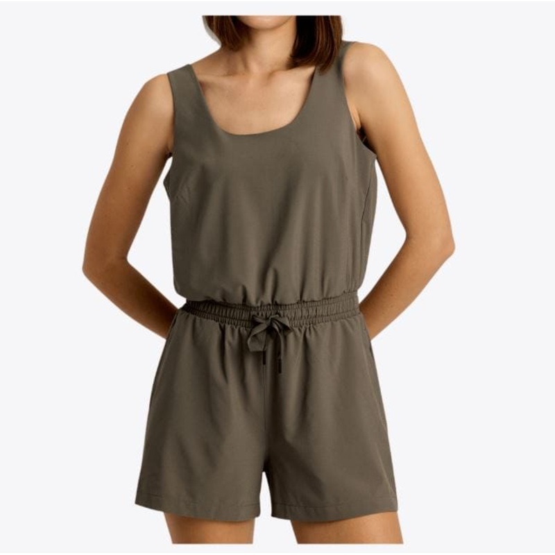 Free Fly Women’s Breeze Romper in Smokey Olive