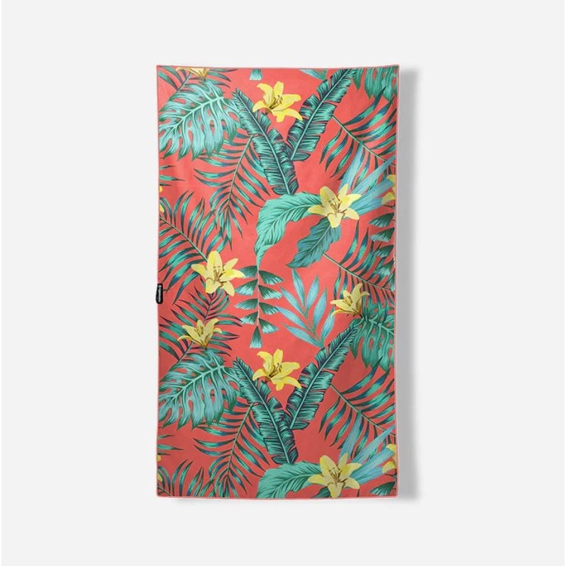 Nomadix Ultralight Palms Coral Towel