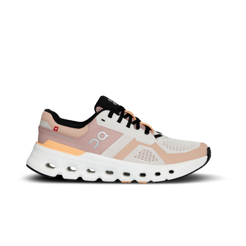 On Women’s Cloudrunner 2 in Pearl Tangerine