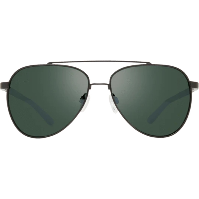 Revo Arthur Black Smoky Green Sunglasses