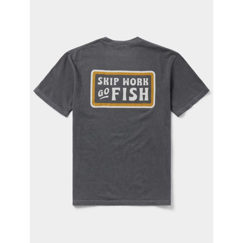 Duck Camp Men’s Skip Work T-Shirt in Pepper